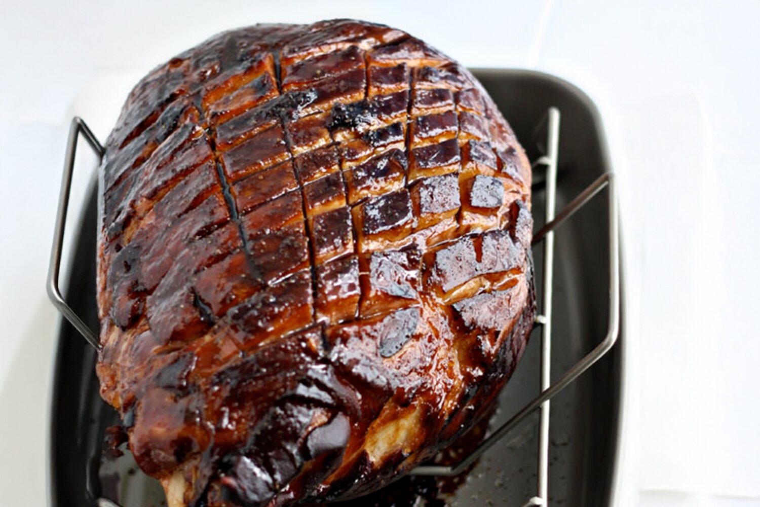 Effortless Holiday Ham: Balsamic Dijon Glaze Recipe